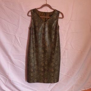 Women’s harve benard Animal Print Dress. Size 6.